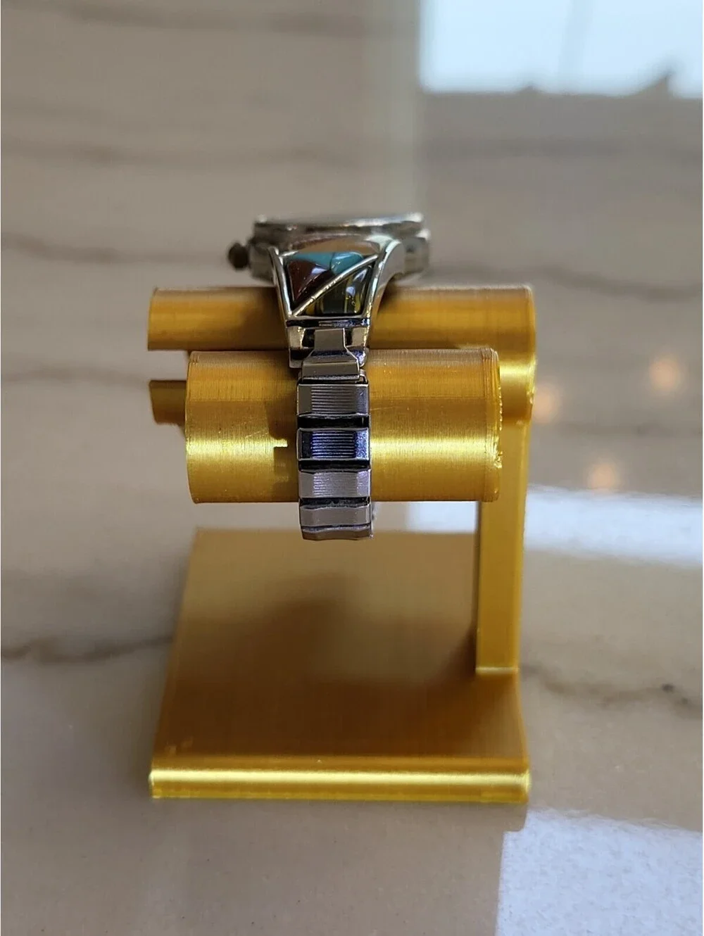 Vtg Wincci Womans Watch w Stones New Batt.Silvertone Stretch Bracelet 20mmWorks
